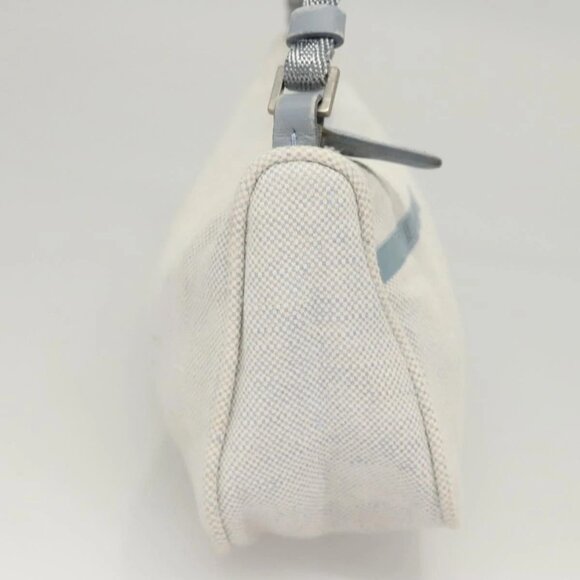 PRADA Sports Accessory Pouch Canvas Light Blue Silver - Picture 5 of 16
